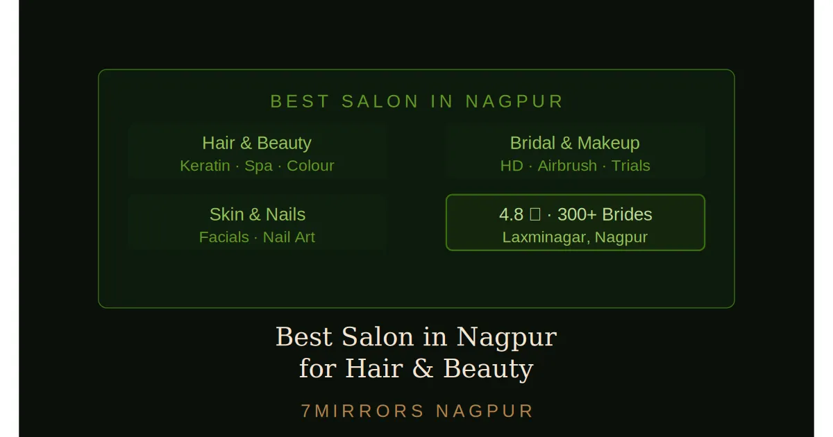 Best Salon in Nagpur for Hair & Beauty: Why 7Mirrors Tops the List