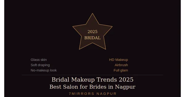 Bridal Makeup Trends 2026: Why 7Mirrors is the Best Salon for Brides in Nagpur