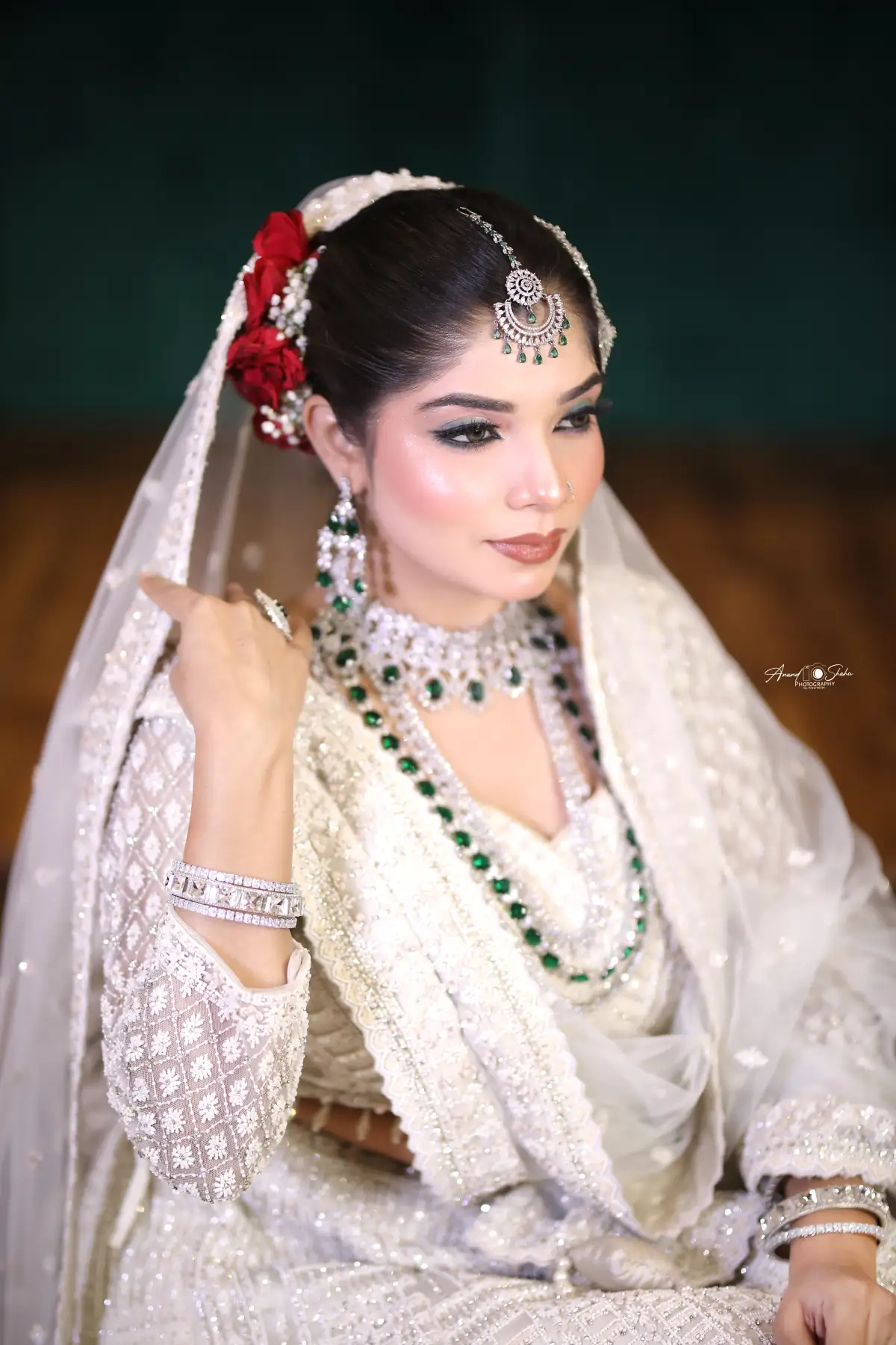 Bridal makeup detail Nagpur