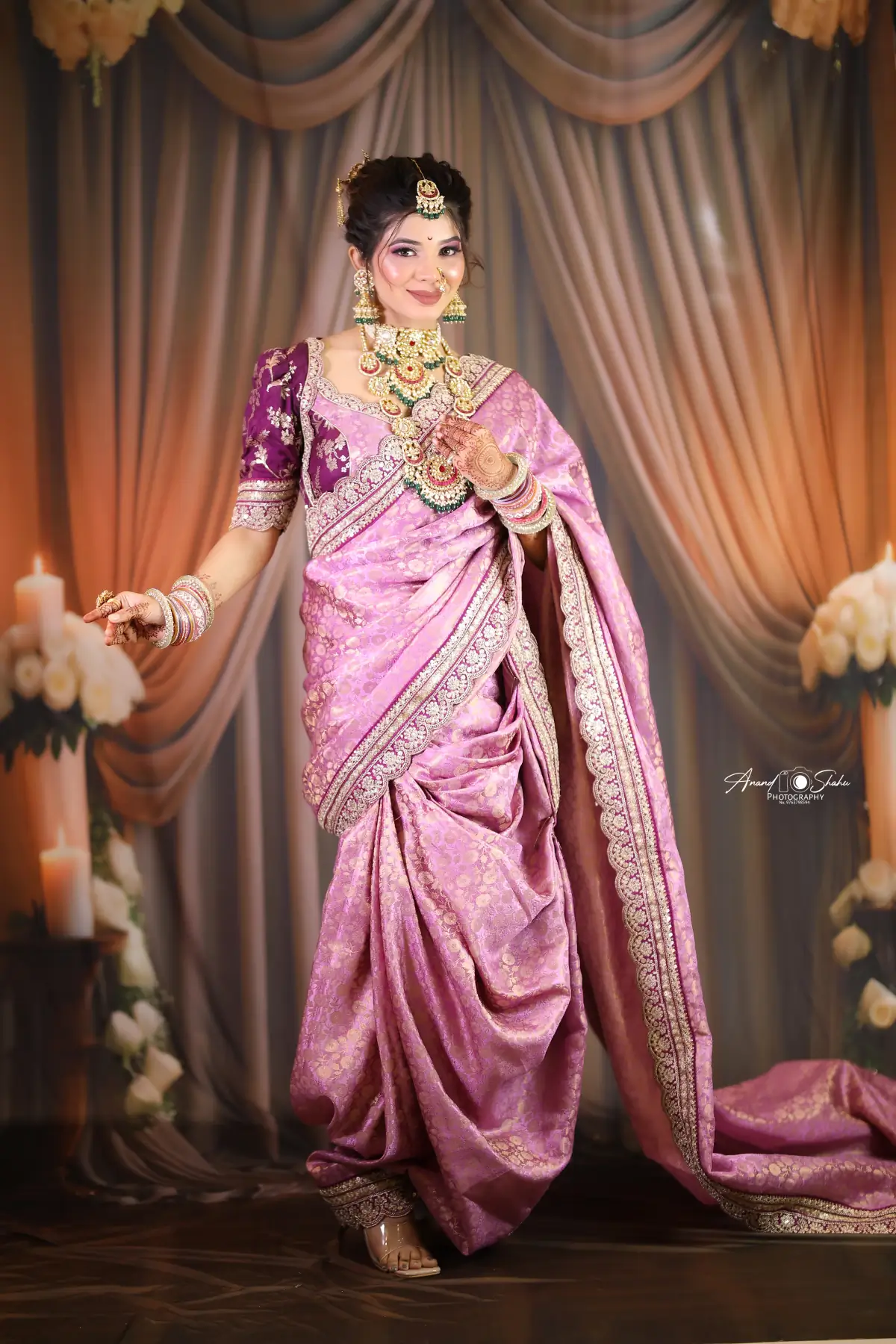 Bridal makeup close up 7 Mirrors Nagpur