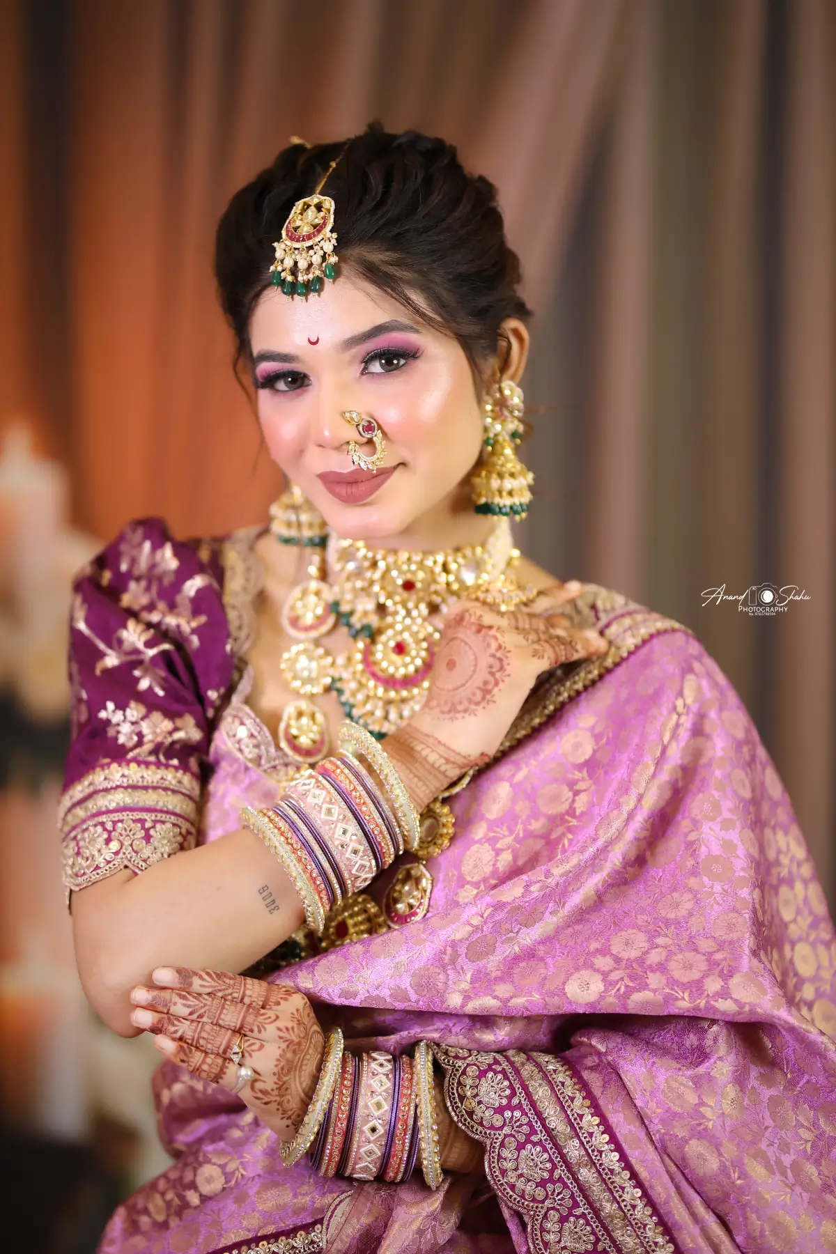 Bridal makeup portrait Nagpur