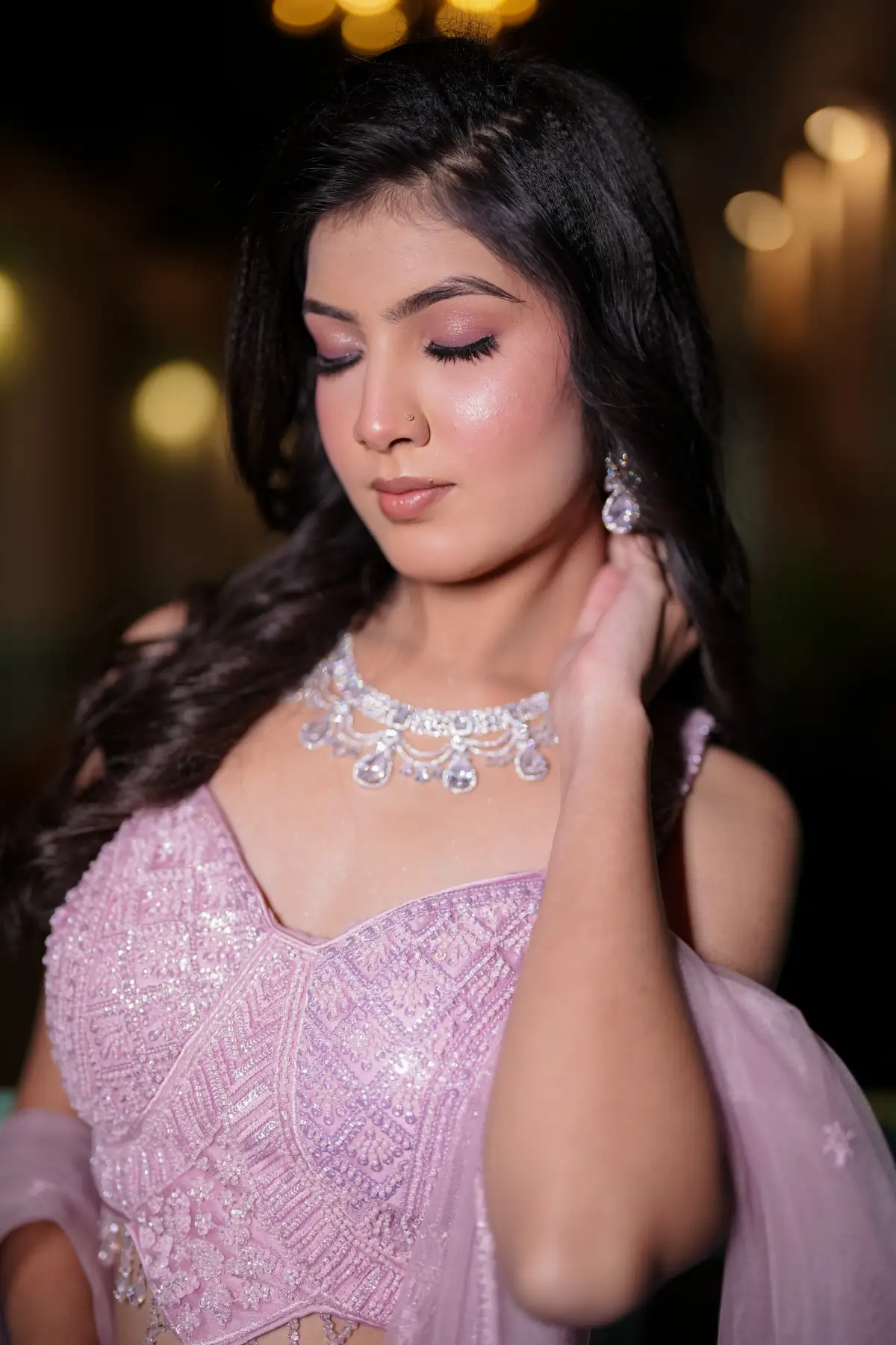Airbrush bridal makeup Amravati