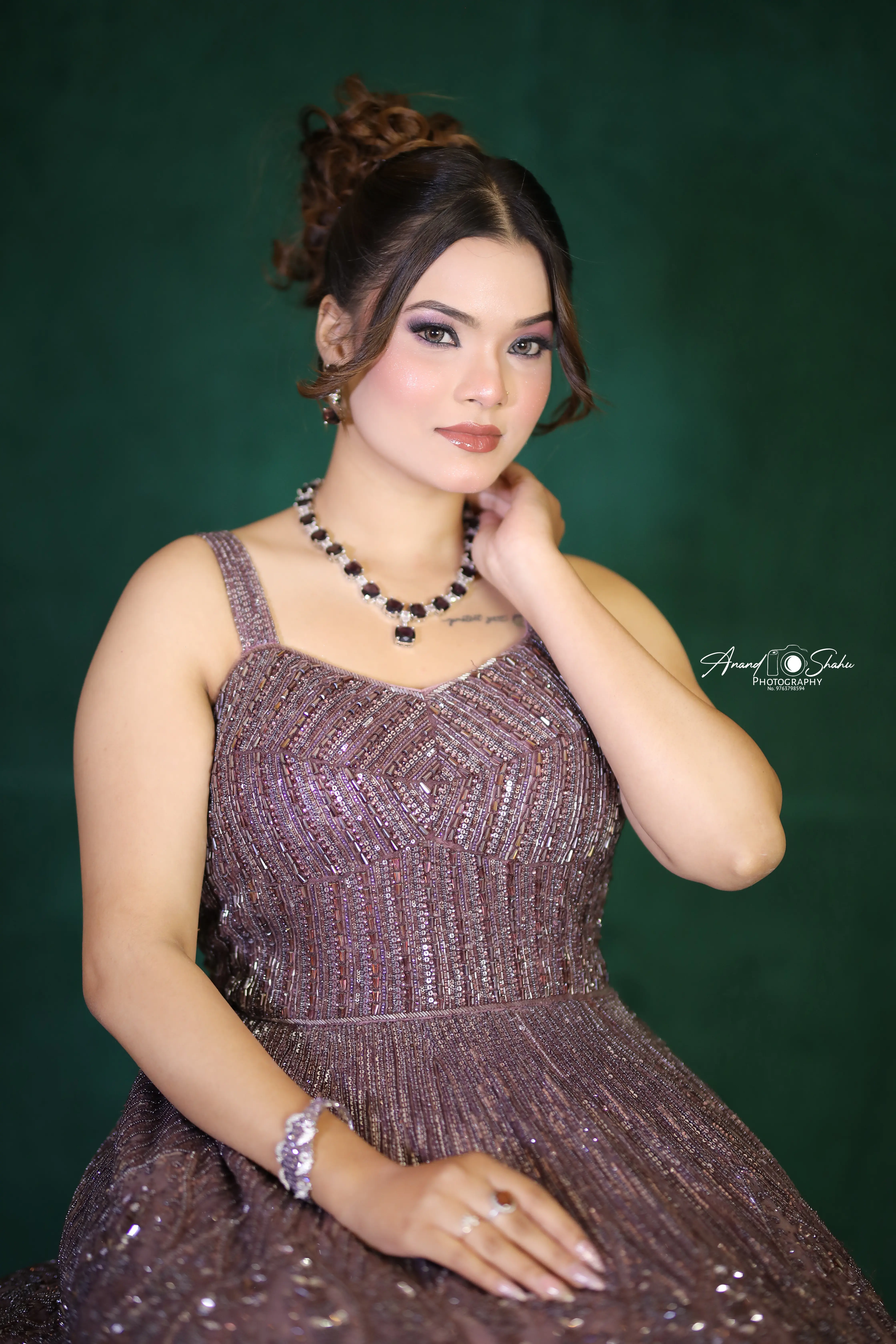 Professional makeup for events and parties at 7 Mirrors Salon Nagpur