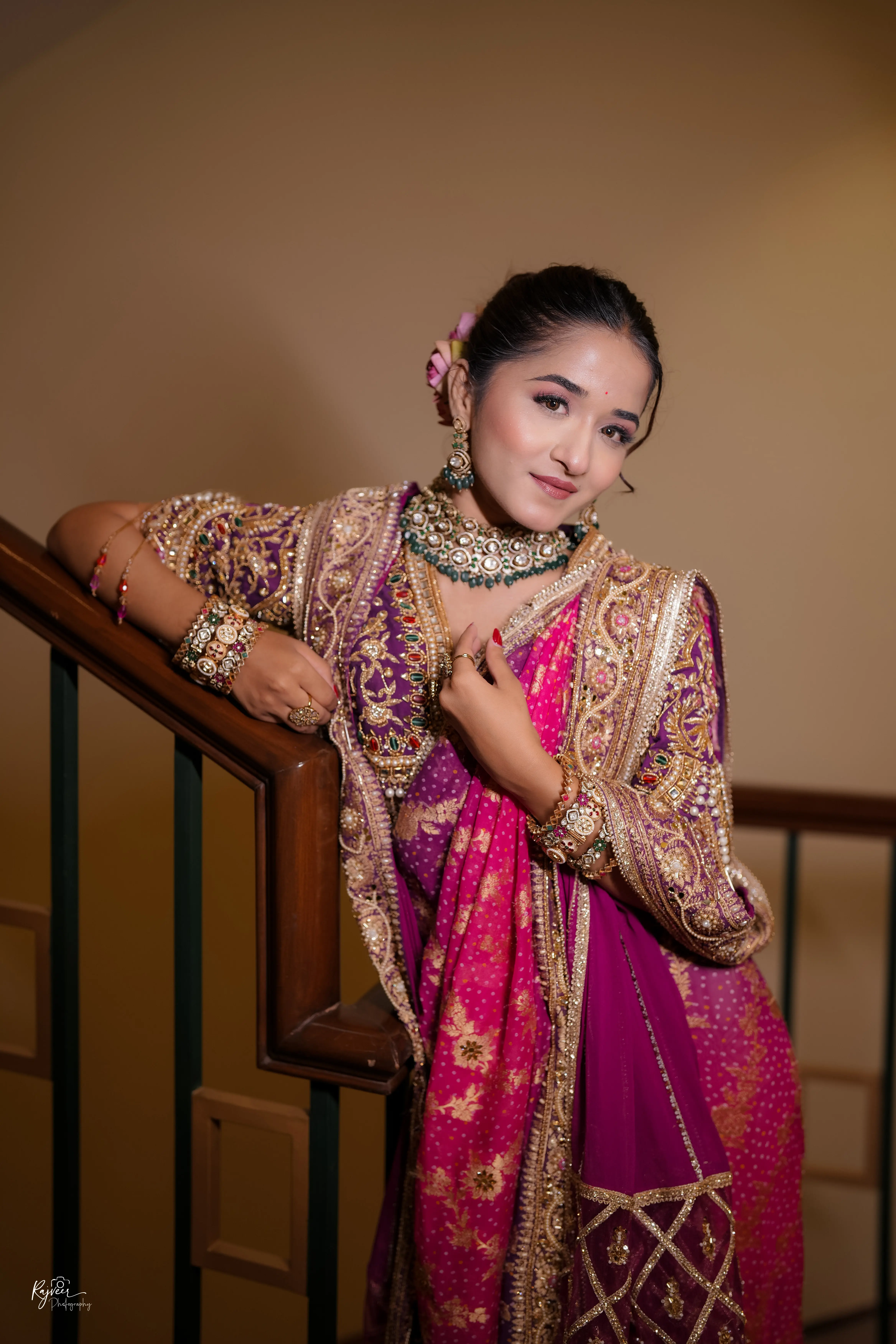 Natural and radiant bridal makeup by award-winning artists at 7 Mirrors Nagpur